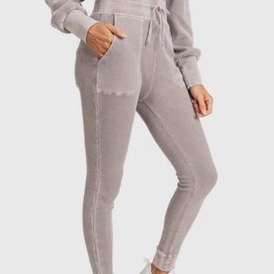 Mono B Malibu Waffle Skinny Joggers